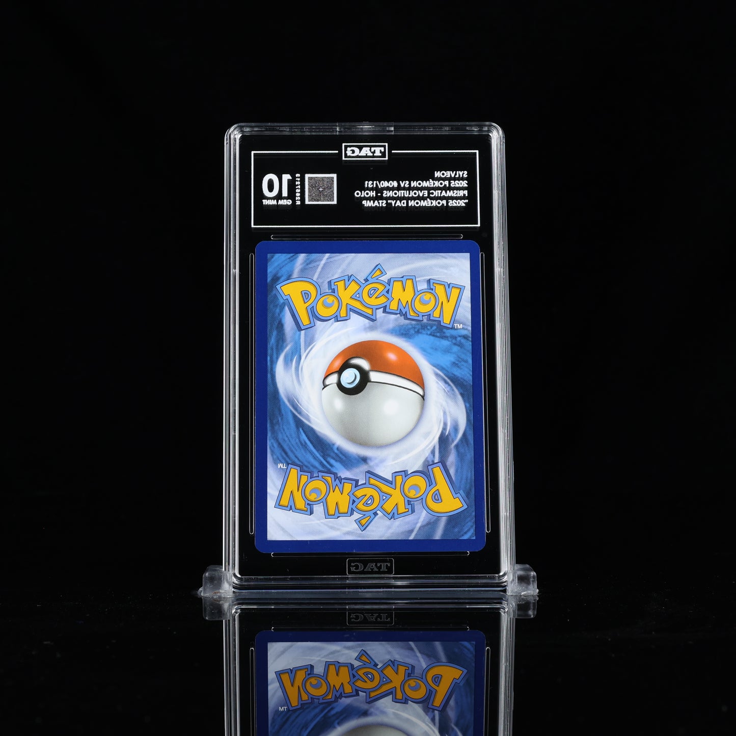 Sylveon - 2025 Pokemon Day Stamp #040/131 - TAG GEM MINT 10