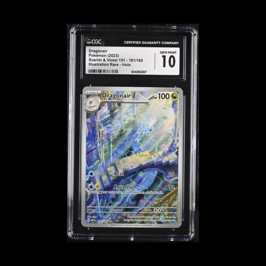 Dragonair - Pokemon 151 #181/165 - CGC GEM MINT 10