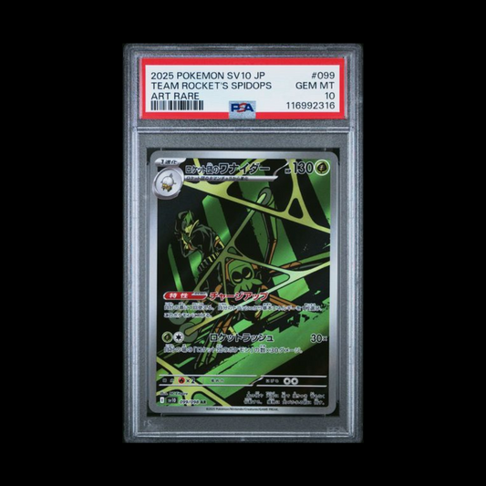 Team Rocket's Spidops - Glory of Team Rocket #099/098 - PSA GEM MINT 10