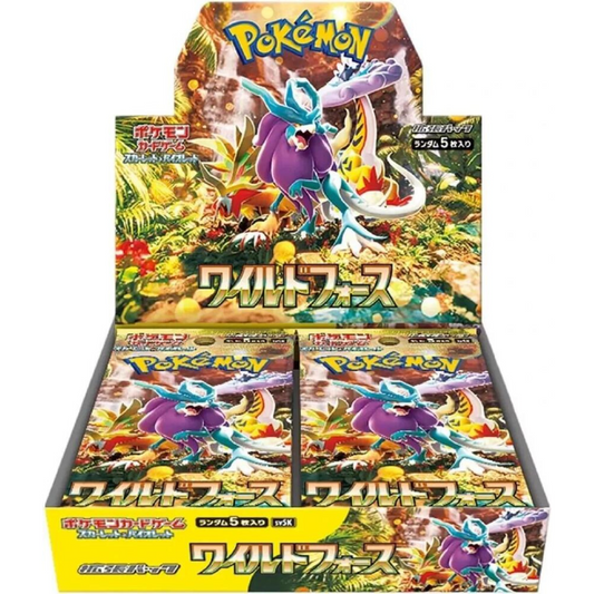 Wild Force - Booster Box - 30 Packs - SV5K - Japanese / Korean