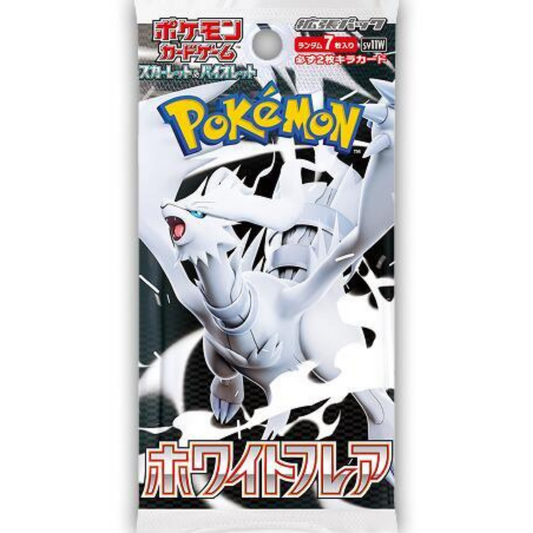 White Flare - Booster Pack - 7 Random Cards - sv11W - Pokemon TCG