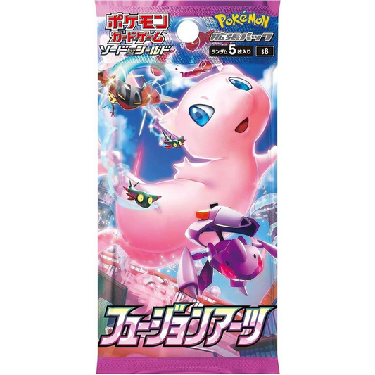 Fusion Arts - Booster Pack - 5 Random Cards - S8 - Japanese / Korean