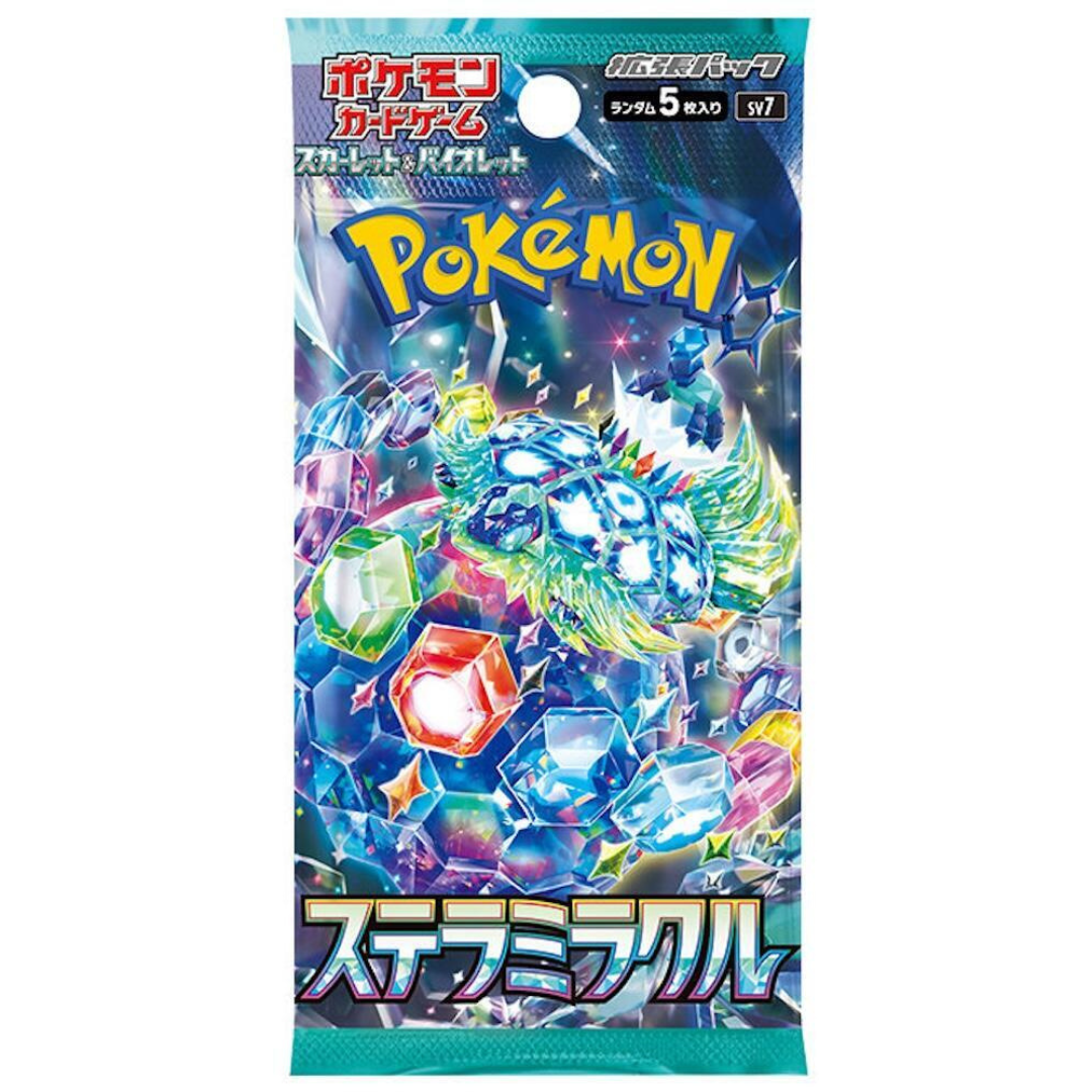 Stellar Miracle - Booster Pack - 5 Random Cards - SV7 - Japanese / Korean