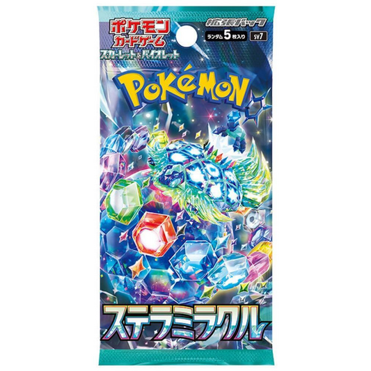 Stellar Miracle - Booster Pack - 5 Random Cards - SV7 - Japanese / Korean