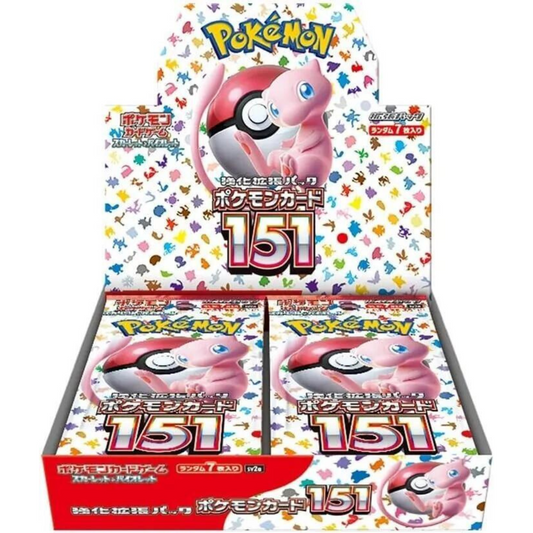 Pokemon 151 - Booster Box - 20 Packs - SV2A - Japanese / Korean